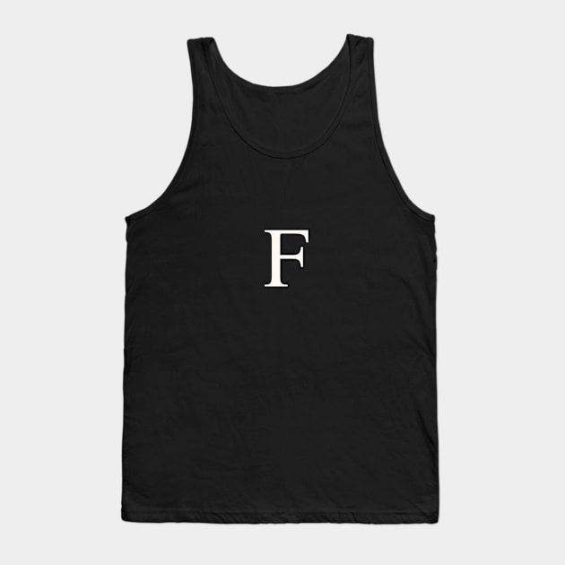 The WaiverFont merchandise Tank Top by JustOKlyrics